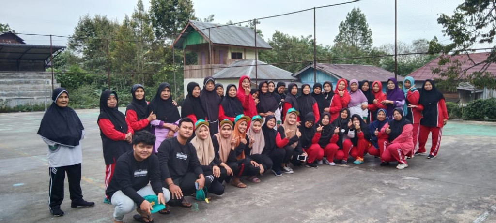 Kegiatan Lomba Volly Ball antar Kampung se Kecamatan Timang Gajah